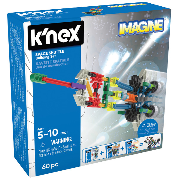 K'NEX Space Shuttle Set Costruzione 60 Pezzi: Giocattolo STEM Per Bambini 5-10 Anni, Stimola Creatività E Manualità - 3