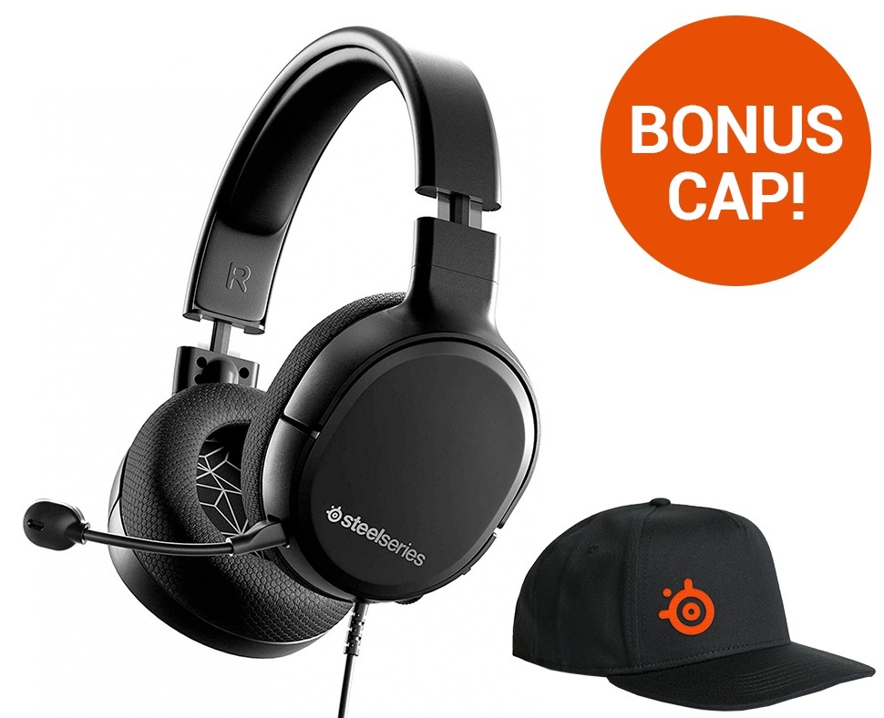 SteelSeries Arctis 1 Wireless Gaming Headset (Black) for PC image
