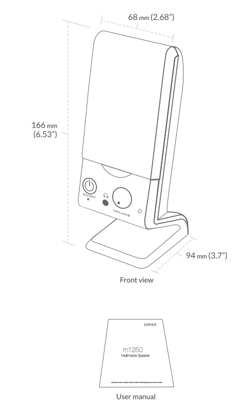 Edifier M1250 Multimedia Speaker image