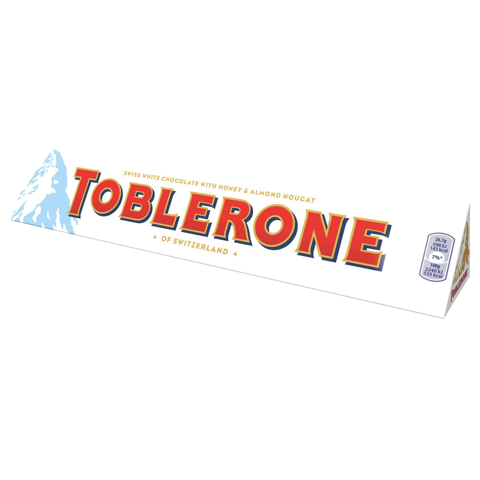 Toblerone White Chocolate Bar (360g) image