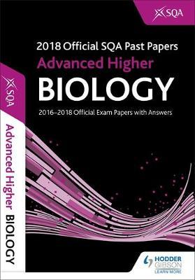 Advanced Higher Biology 2018-19 SQA Past Papers with Answers by SQA image