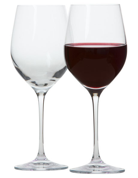 Krosno Vinoteca Red Wine Glasses - 450ml (Set of 6)