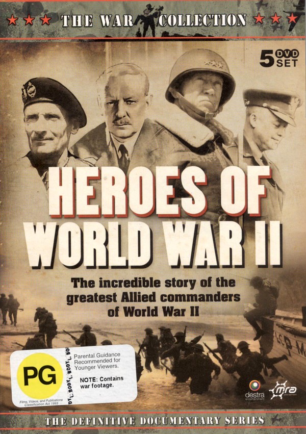 War Collection, The - Heroes Of World War II (5 Disc Box Set) on DVD image