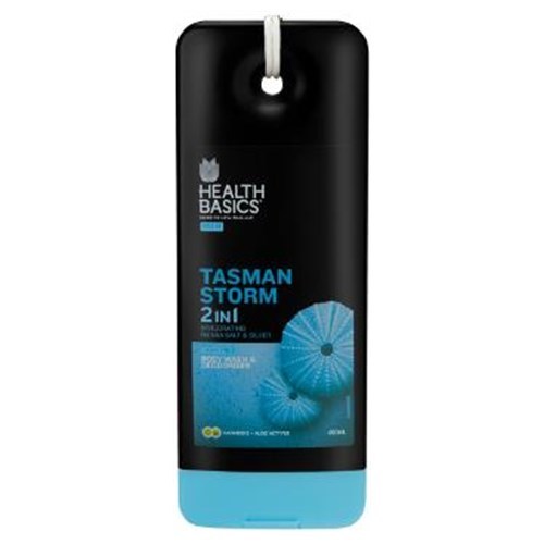 Buy Health Basics Body Wash Tasman Storm (400ml) at Mighty Ape NZ