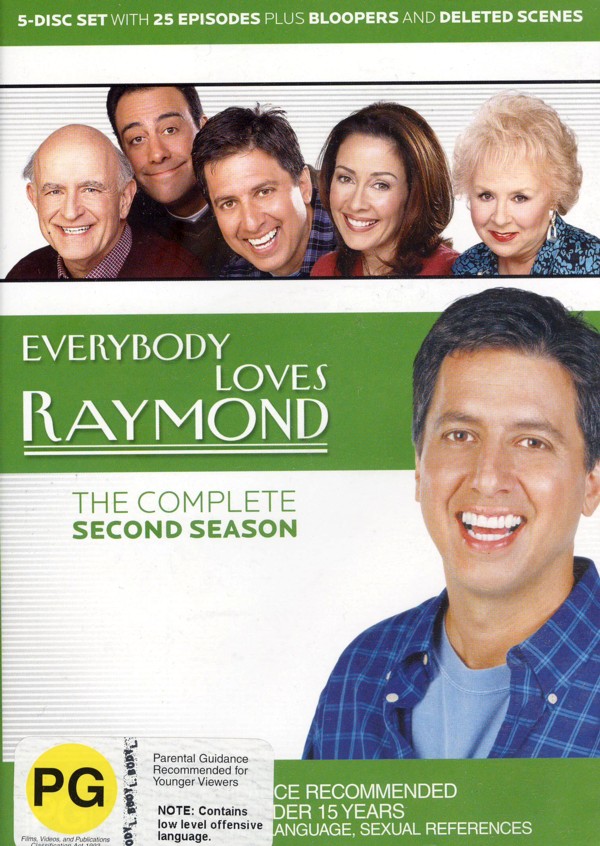 Everybody Loves Raymond - The Complete Second Season (5 Disc Box Set) on DVD image