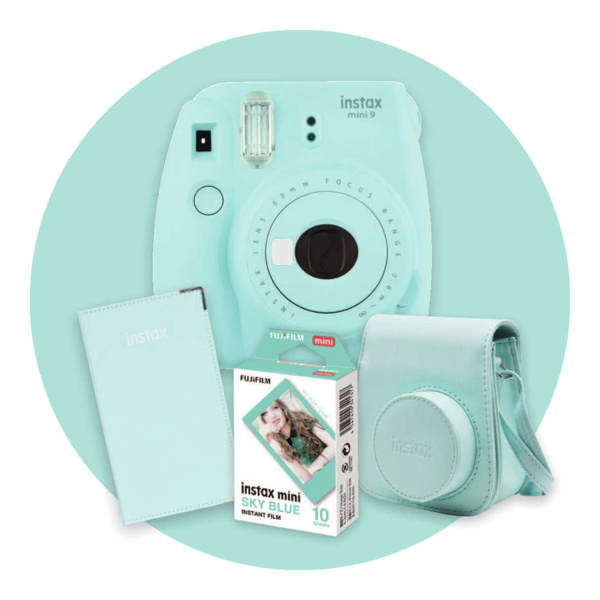 Instax: Fujifilm Mini9 Limited Edition Gift Pack - Blue image