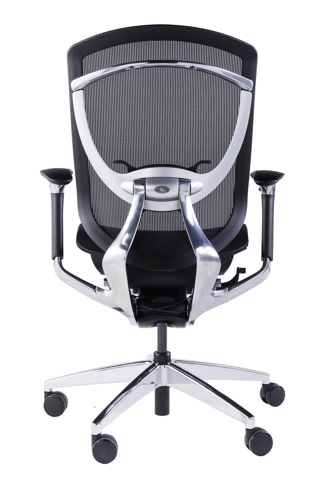 GT X-Pace Gaming & Office Chair - Black & Chrome for image