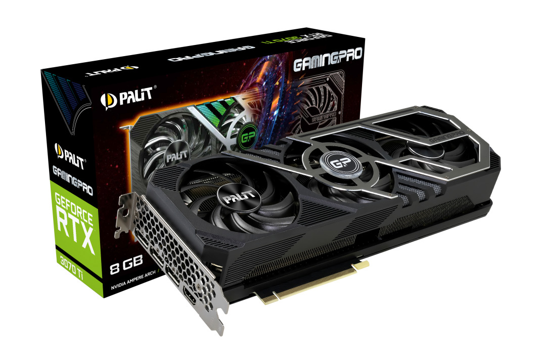 NVIDIA GeForce RTX 3070 Ti Gaming Pro 8GB Palit GPU image