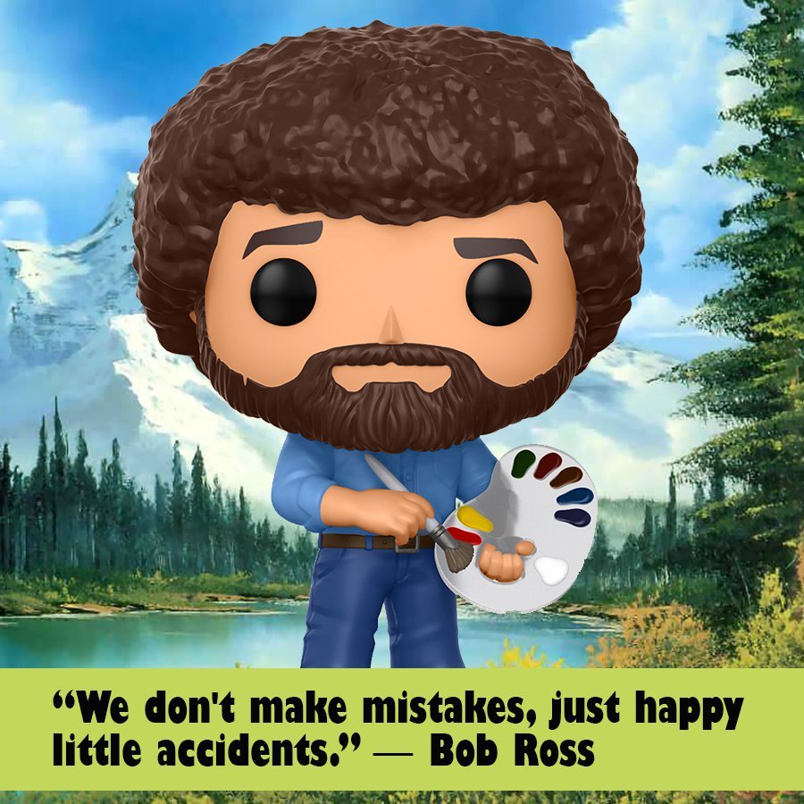 The Joy of Painting - Bob Ross Pop! Vinyl Figure image