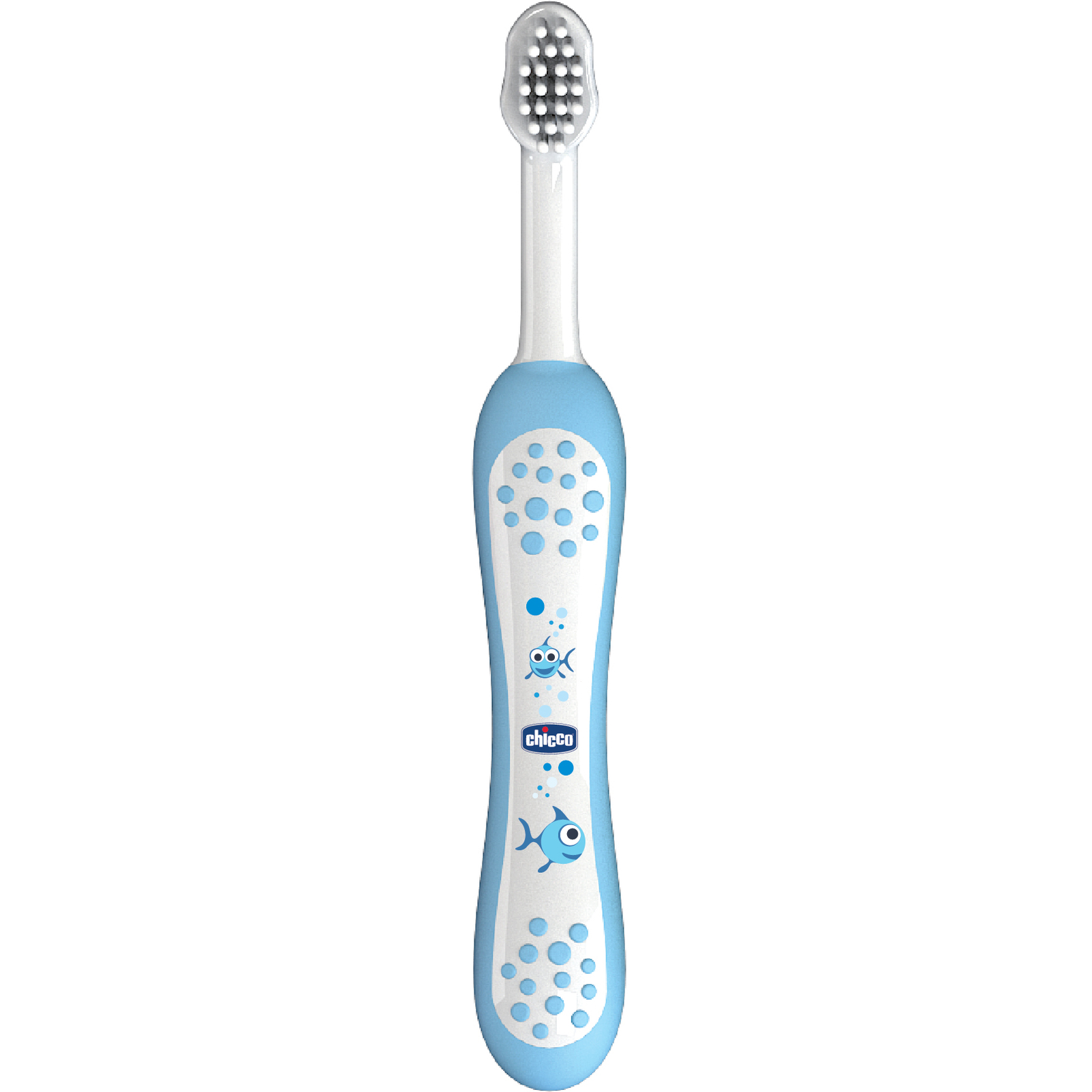 Chicco: Oral Care Toothbrush - Light Blue (6-36m) image