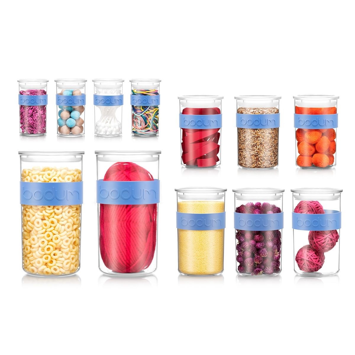 Bodum Storage Jar Set (Matisse) at Mighty Ape NZ