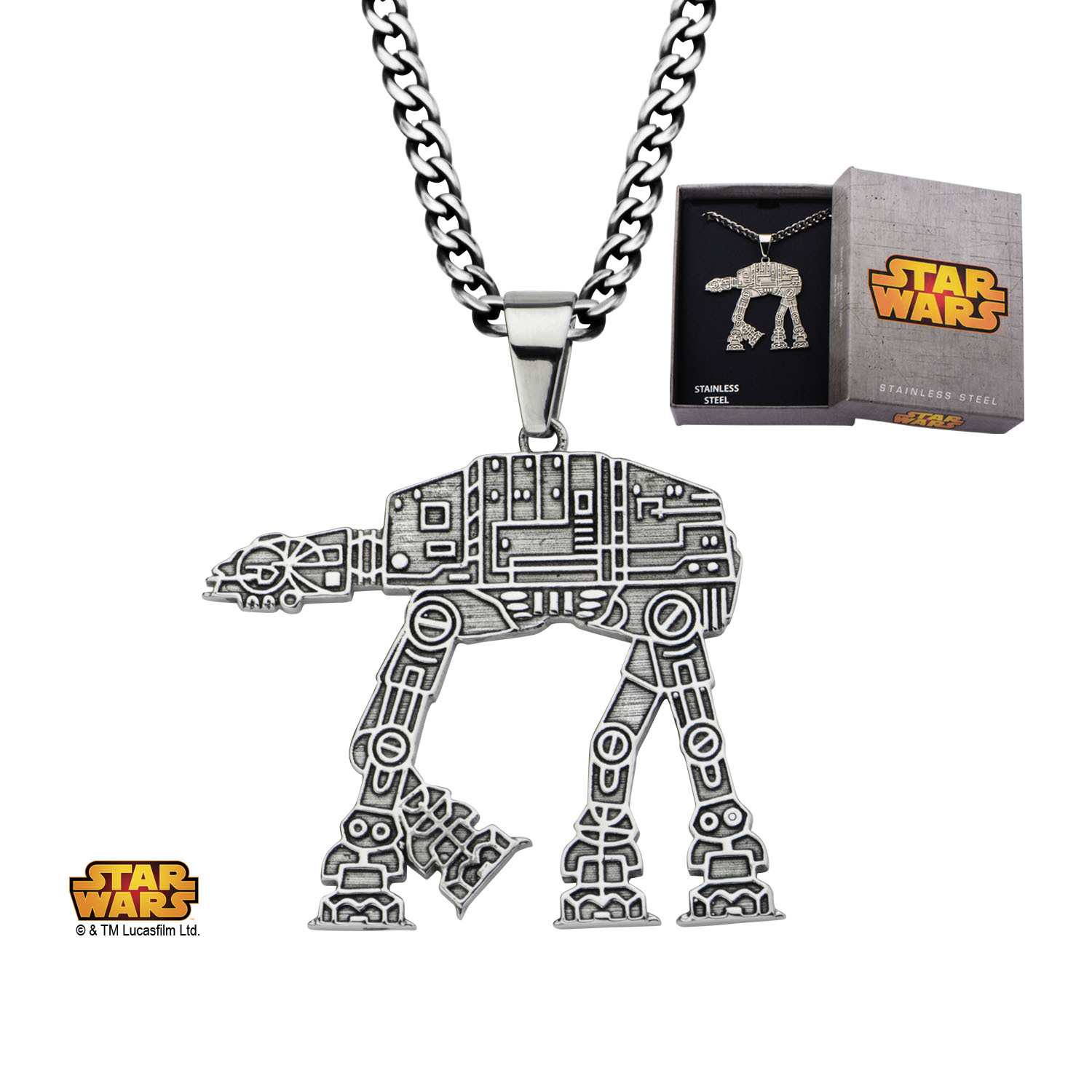 Star Wars AT-AT Walker Pendant Necklace image