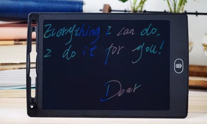 8.5-Inch Colourful LED Writing Tablet - Blue image