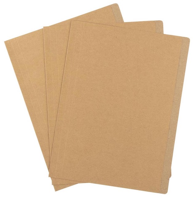 Icon Manilla File Folders A4 Kraft Pack of 50