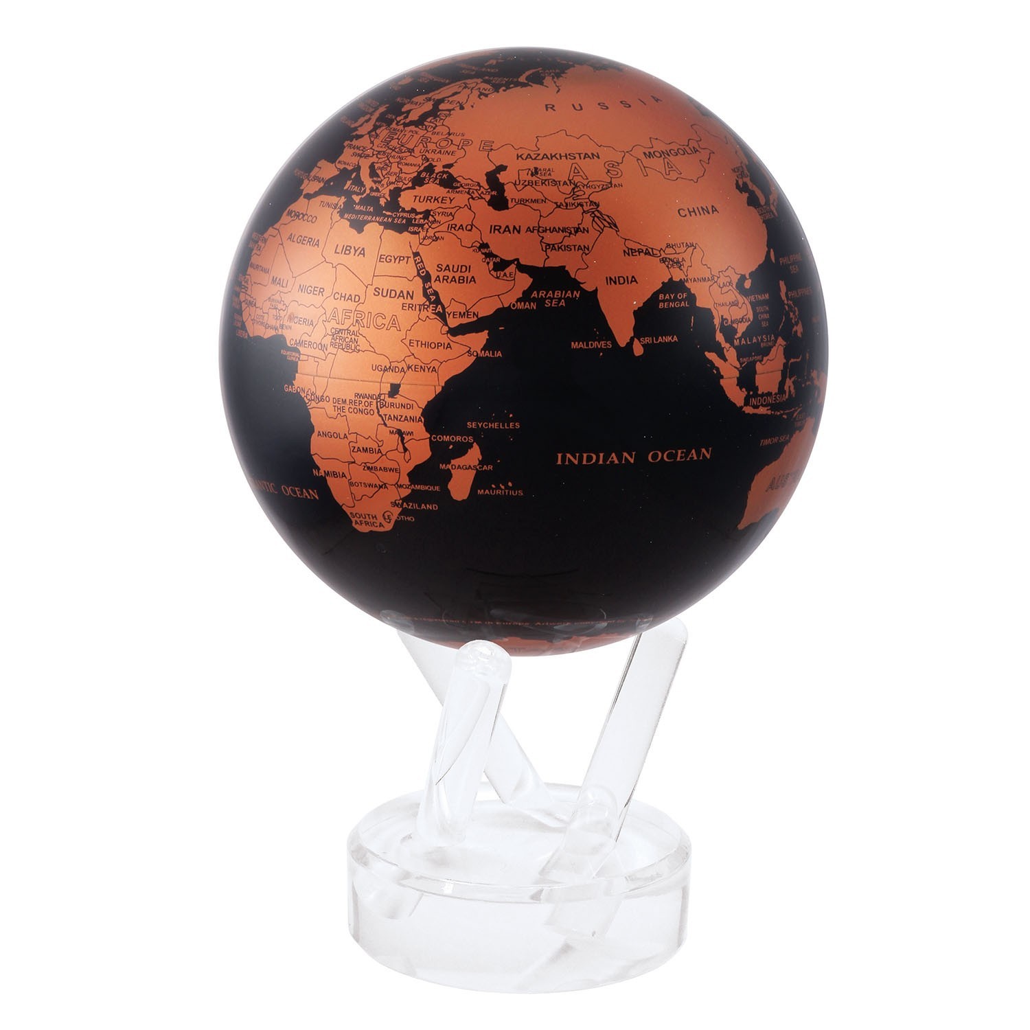 MOVA Self Rotating Globe Copper Black image