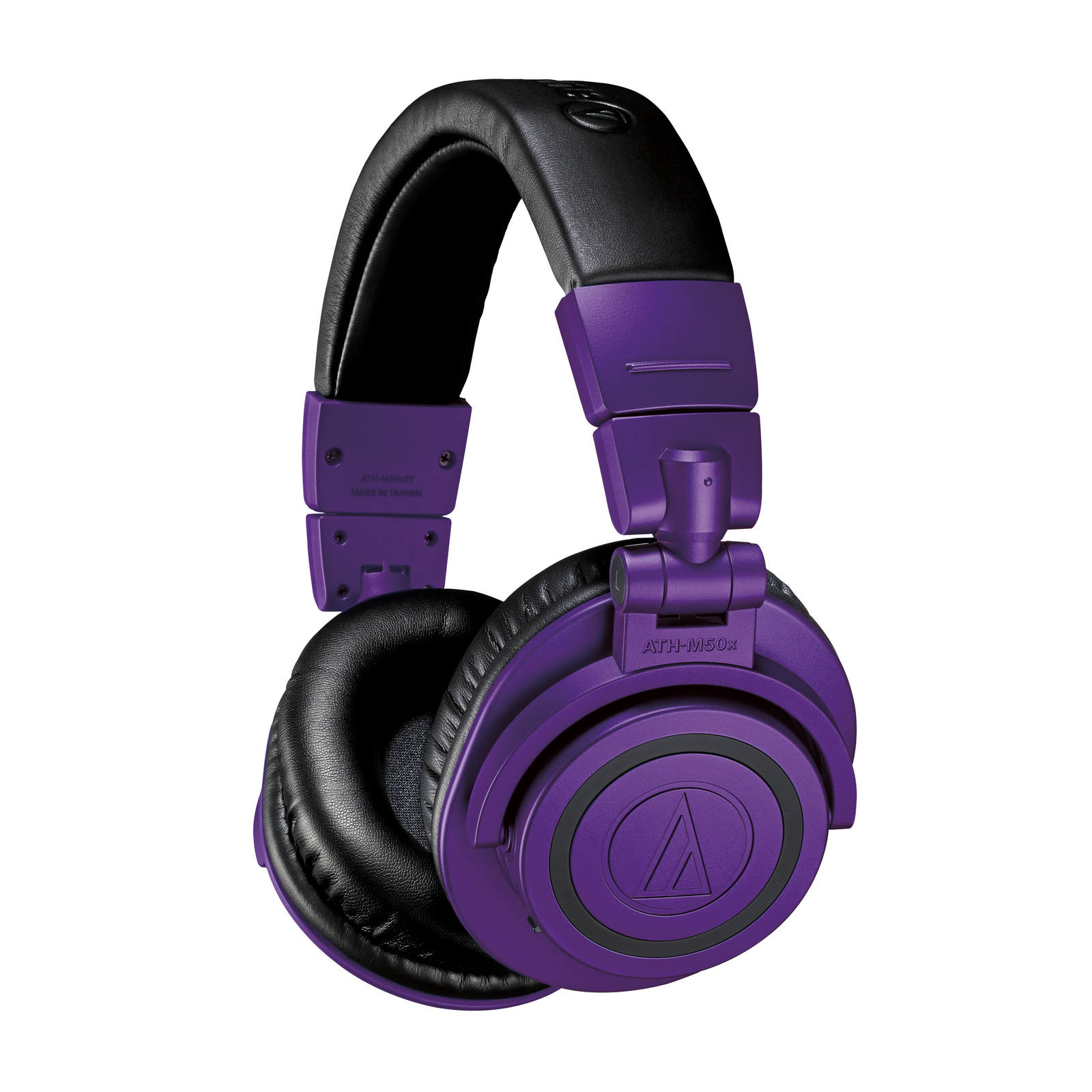 Audio Technica M50X Bluetooth Studio Headphones Purple image