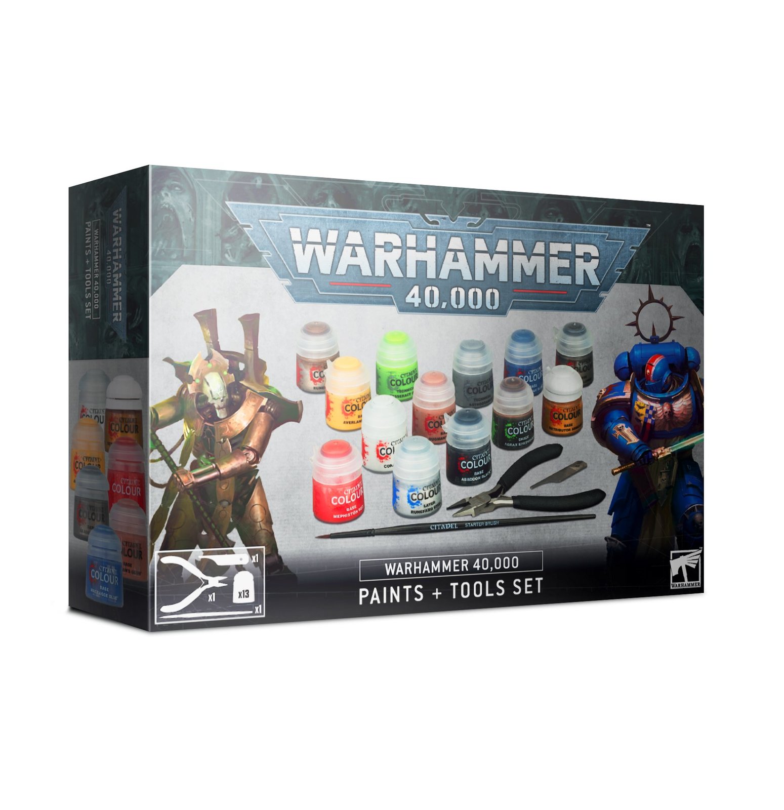 Warhammer 40,000: Paints + Tools Set image