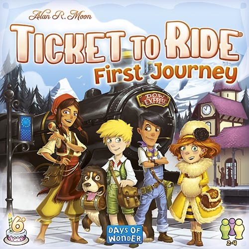 Ticket to Ride: First Journey (Europe) image