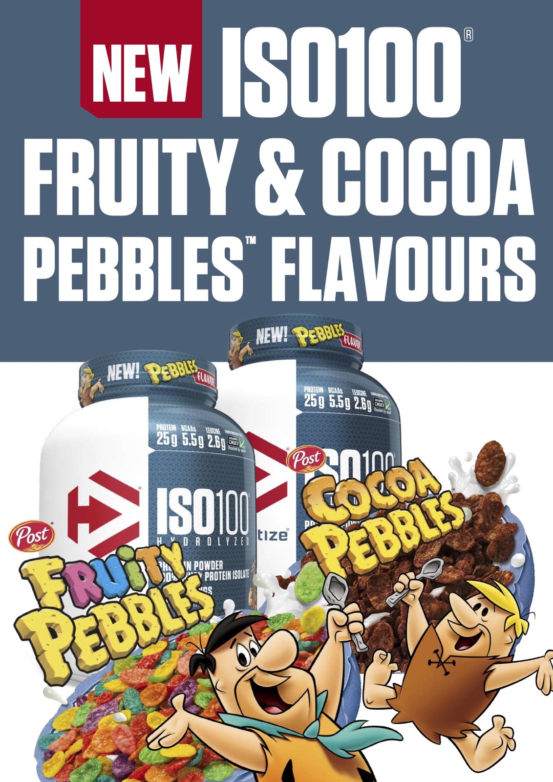 Buy Dymatize Iso 100 5lb (2.3kg) Cocoa Pebbles at Mighty Ape NZ