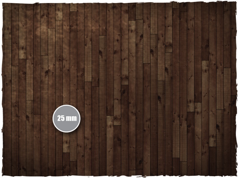 DeepCut Studio Wooden Floor PVC Mat (3x3)