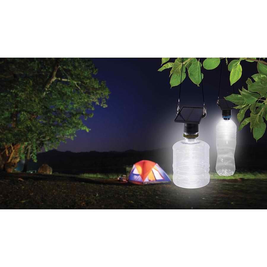 Solar Powered Bottle Light image