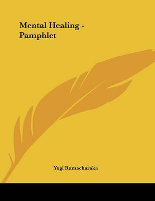 Mental Healing - Pamphlet image