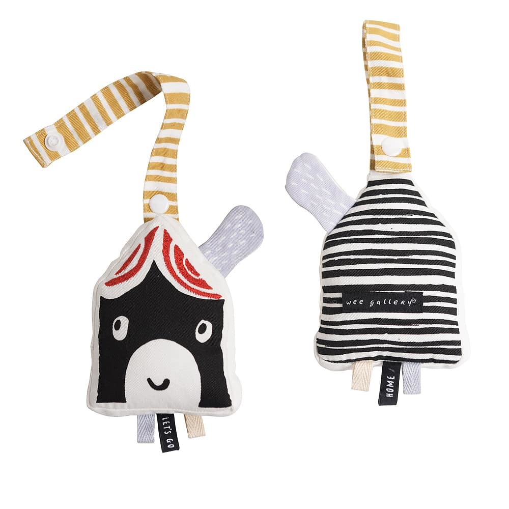 Wee Gallery: Stuffed Stroller Toy - House image