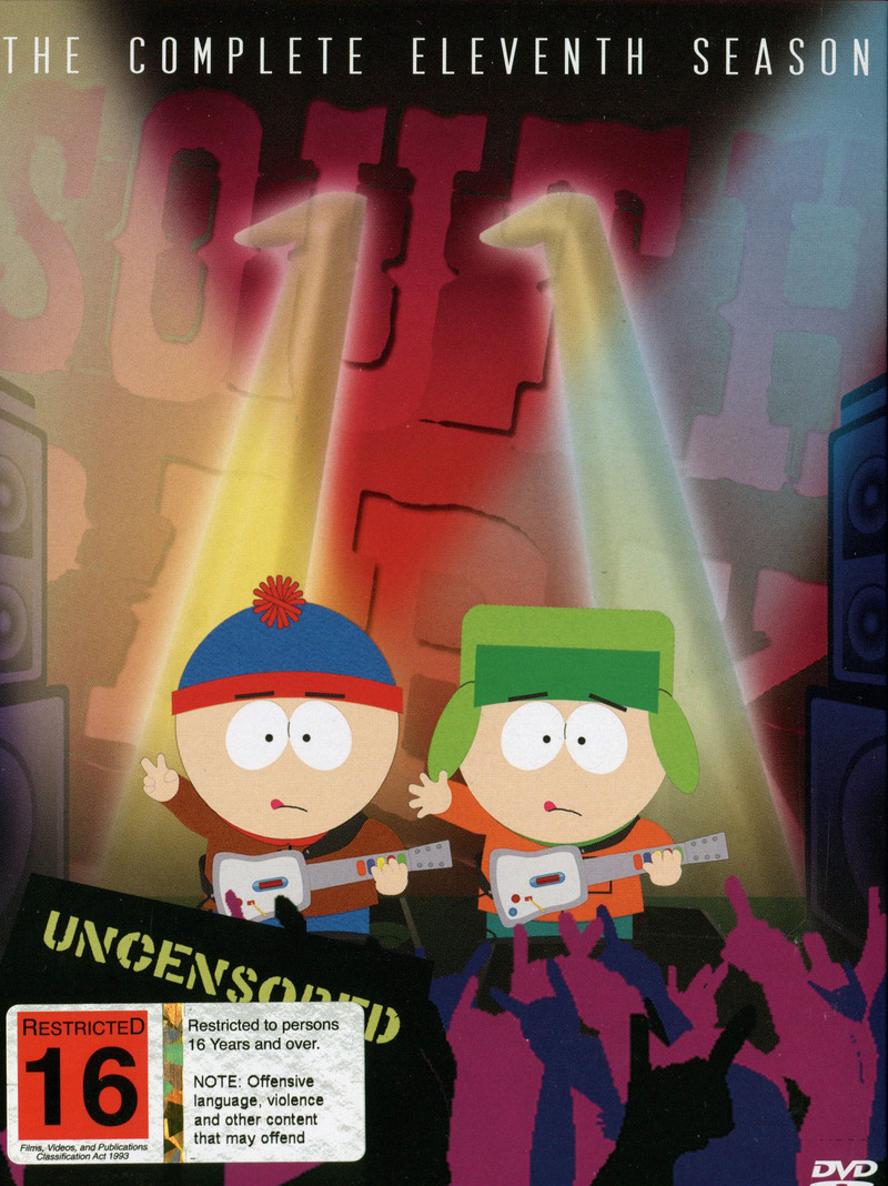 South Park - The Complete 11th Season: Uncensored (3 Disc Box Set) on DVD image