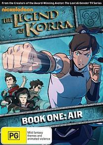 The Legend of Korra: Book One: Air on DVD