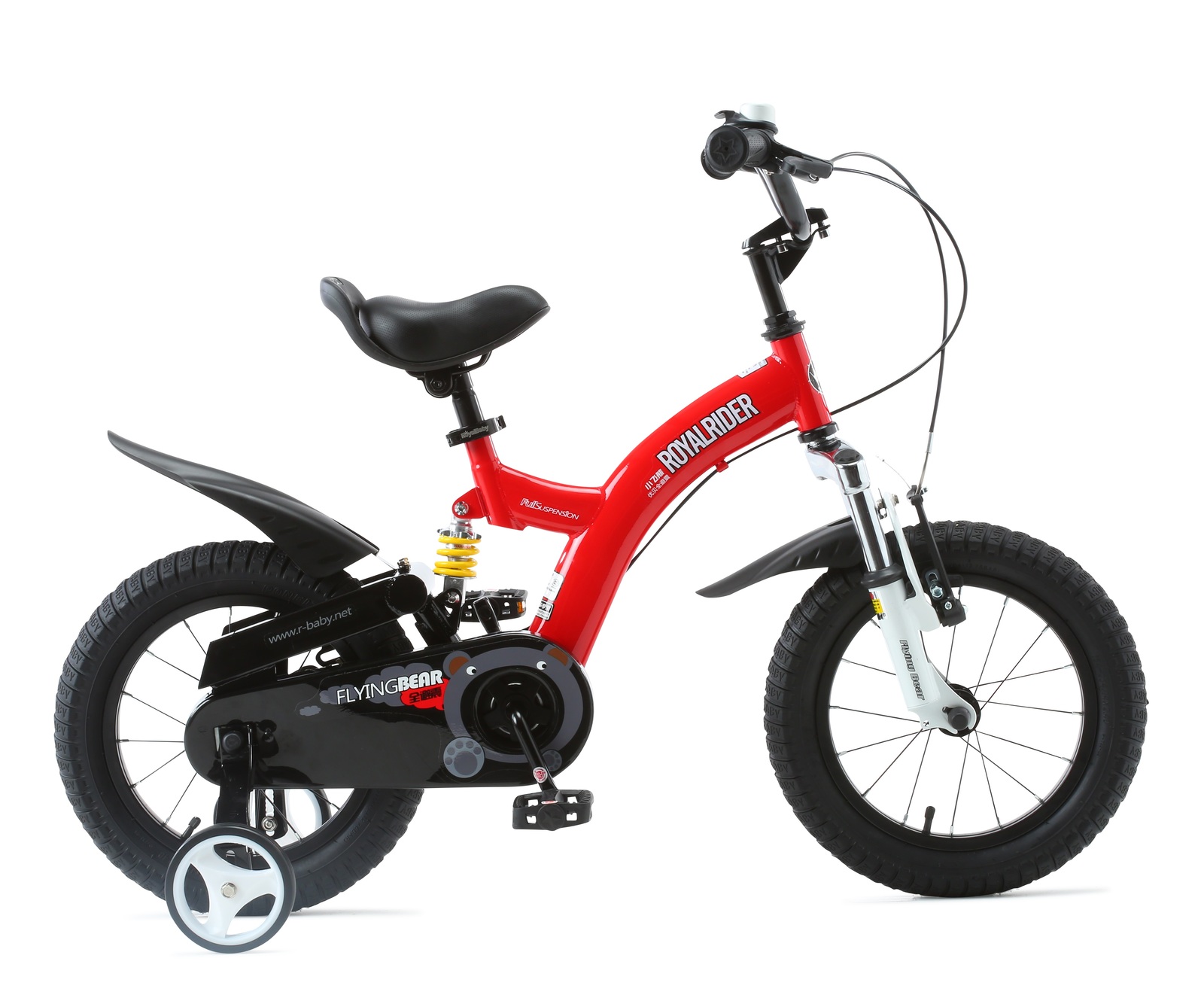 RoyalBaby: Flying Bear RB-9 - 12" Bike (Red) image