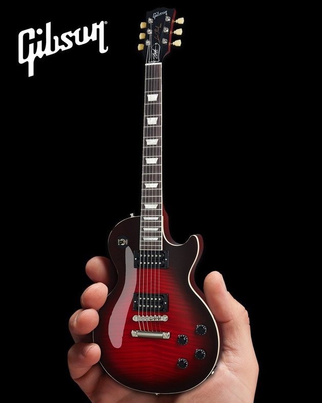 Axe Heaven: Miniature Replica - Slash's Gibson Les Paul Vermillion