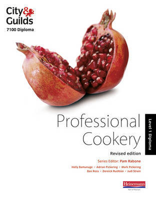 City & Guilds 7100 Diploma in Professional Cookery Level 1 Candidate Handbook, Revised Edition by Holly Bamunuge image