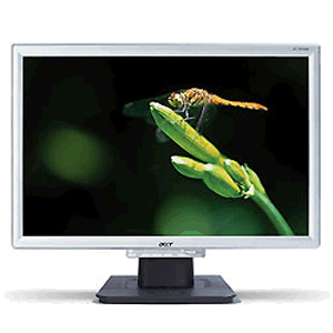 Acer AL1916W 19" Widescreen LCD Monitor Silver 8ms Response Rate image