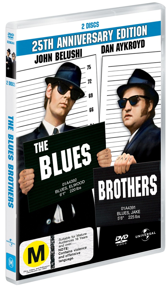 The Blues Brothers - 25th Anniversary Edition (2 Disc Set) on DVD