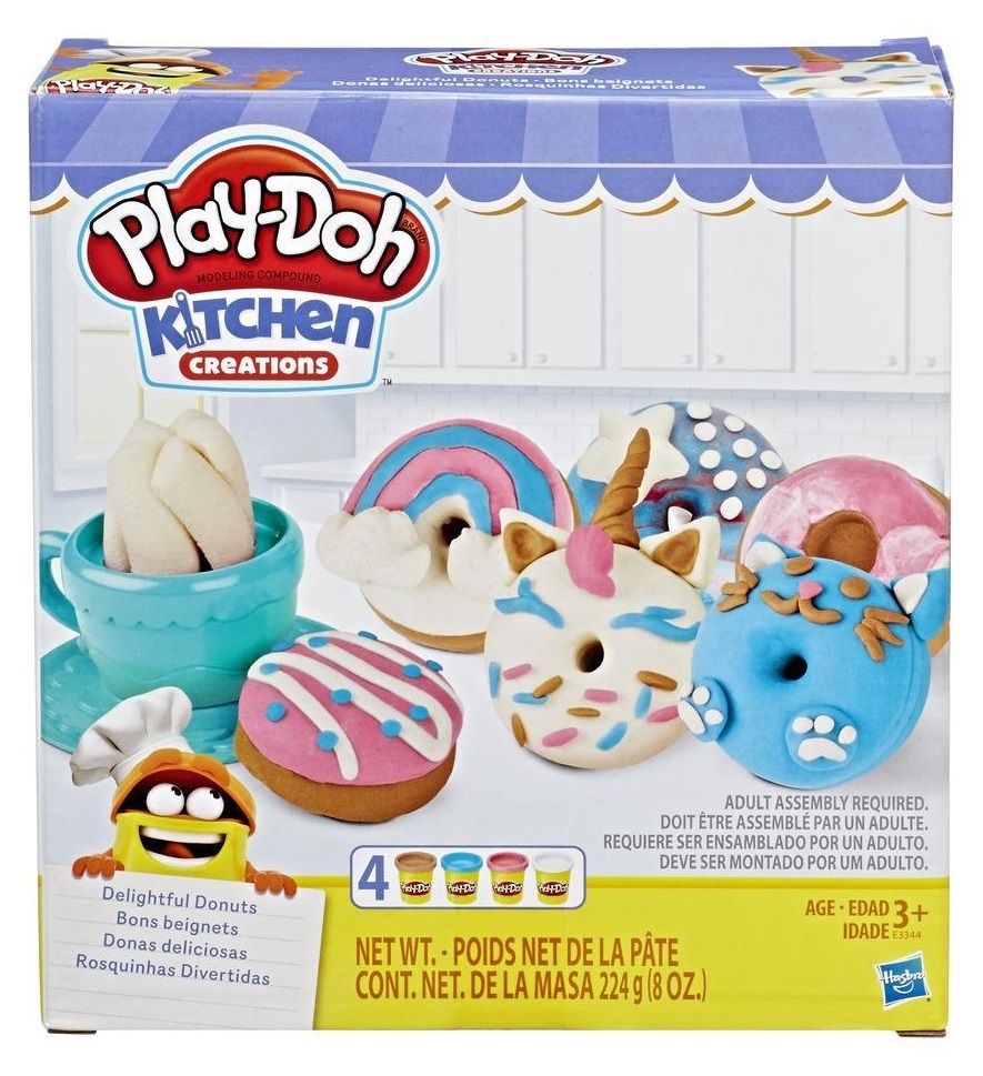 Play-Doh: Kitchen Creations - Delightful Donuts Set image