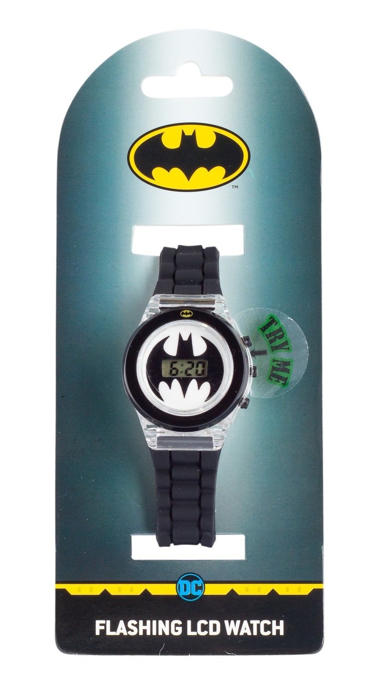 Batman Light Up LCD Watch image