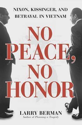 No Peace No Honor by Larry Berman image