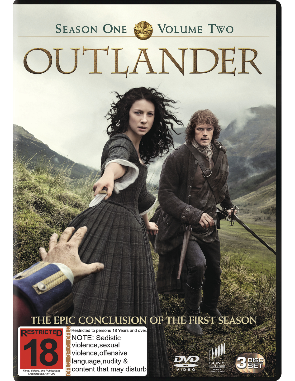 Outlander: Season One - Volume Two on DVD image