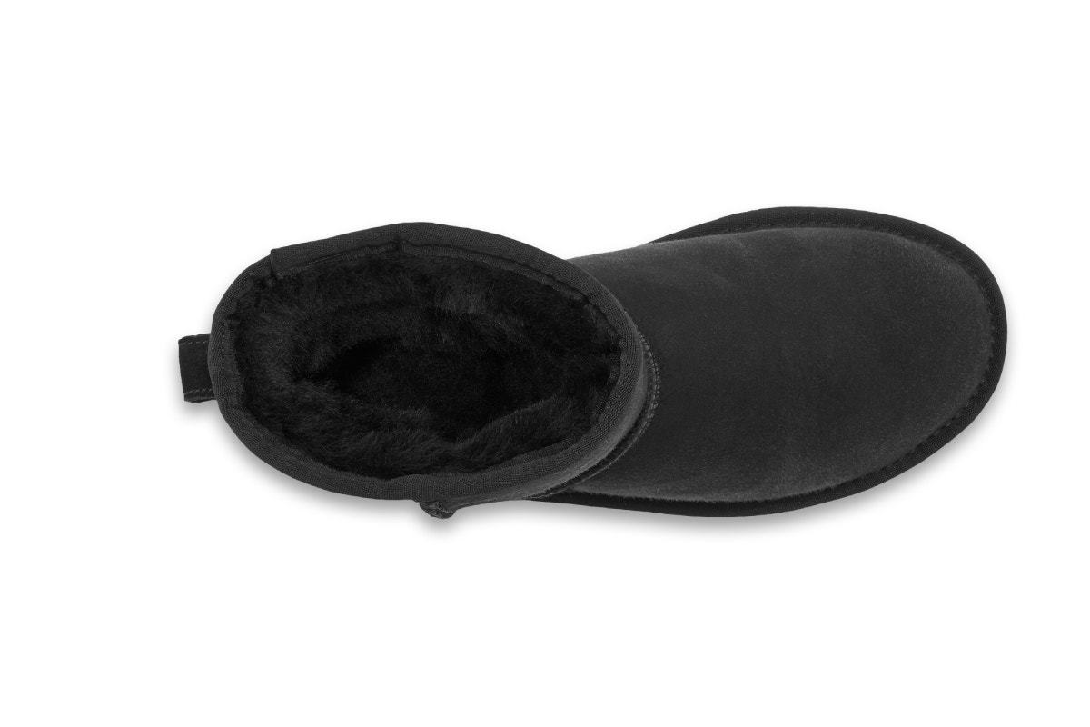 UGG Outback Premium Double Face Sheepskin Short Classic Boot (Black,