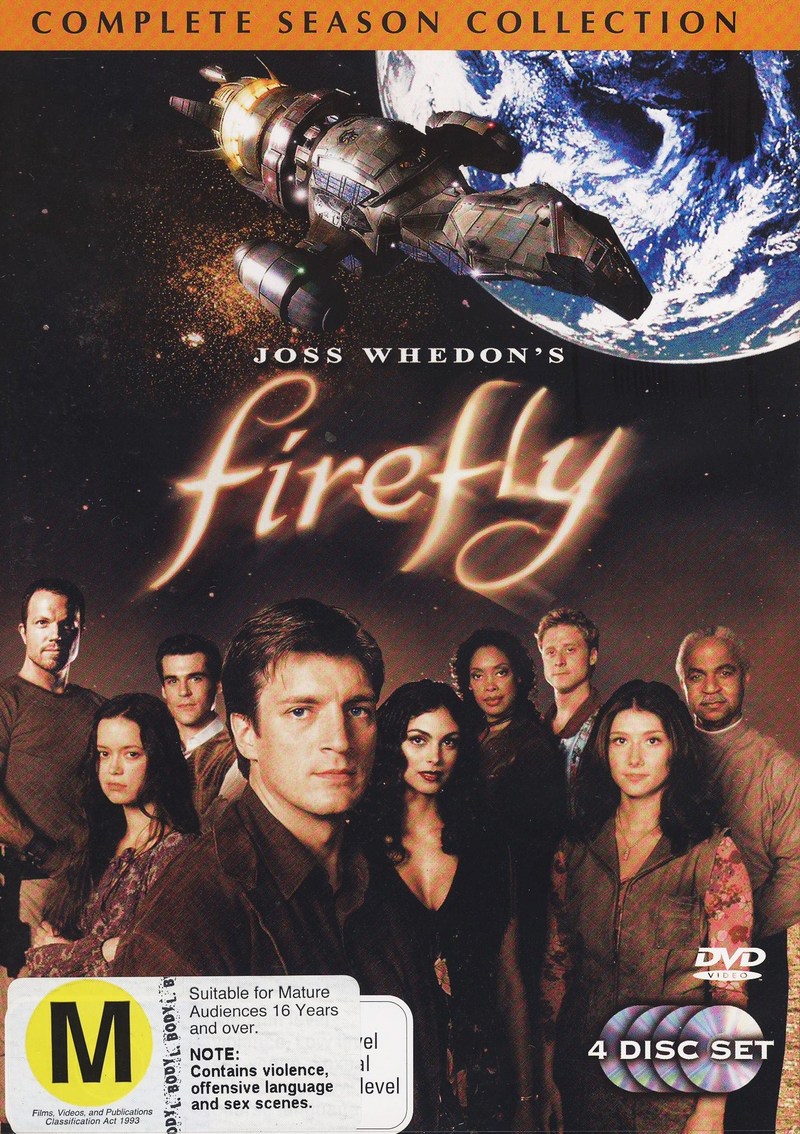 Firefly - Complete Series (4 Disc Set) on DVD image