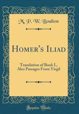 Homer's Iliad by M P W Boulton image