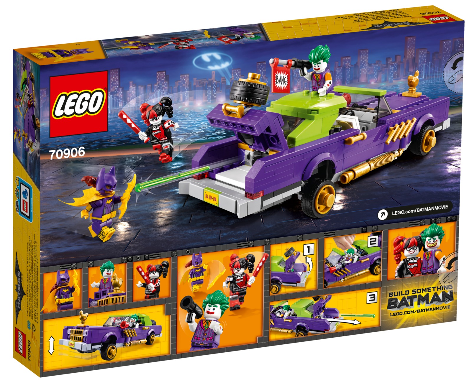 Buy LEGO Batman Movie: The Joker's Notorious Lowrider (70906) at Mighty ...