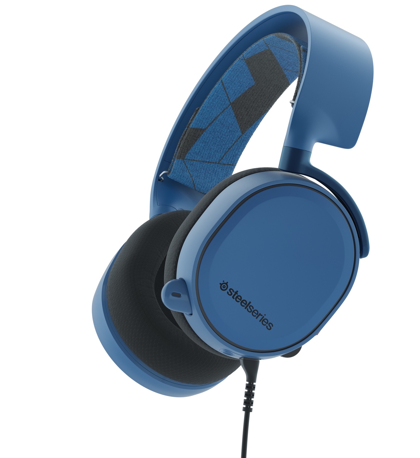 SteelSeries Arctis 3 Wired Gaming Headset (Boreal Blue) on PC