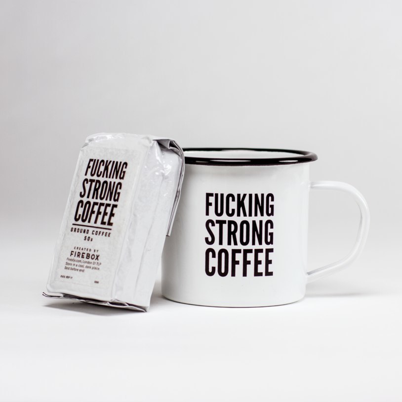 F*cking Strong Coffee & Mug Set image