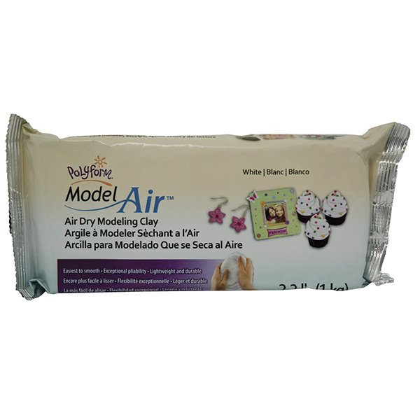 Sculpey Air Dry Clay White (1kg) image