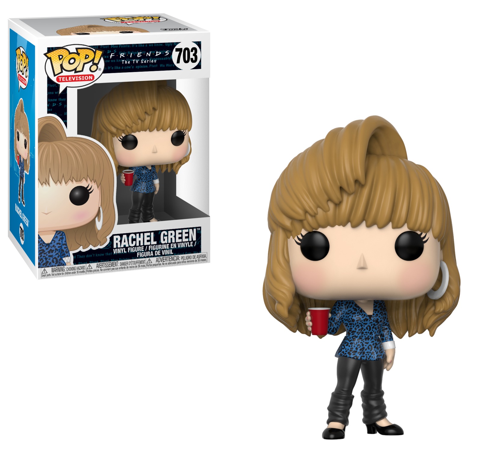 Friends - Rachel (80's Hair) Pop! Vinyl Figure image