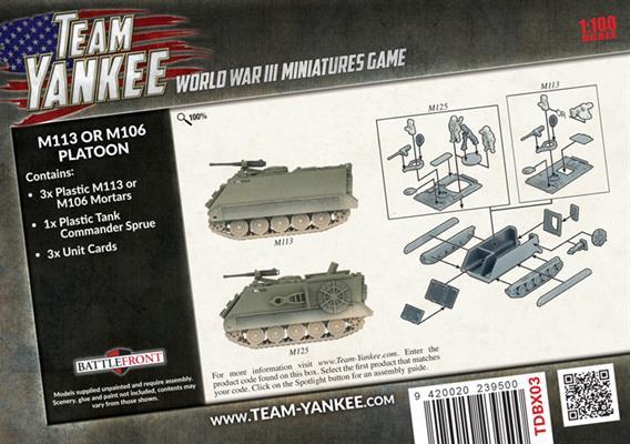 Team Yankee: Dutch M113 or M106 Platoon image