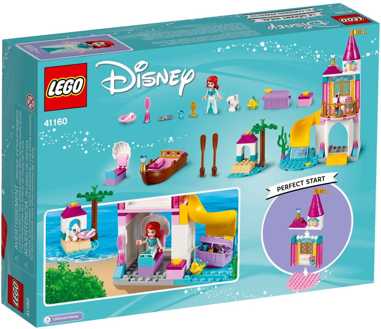 LEGO Disney - Ariel's Seaside Castle (41160)