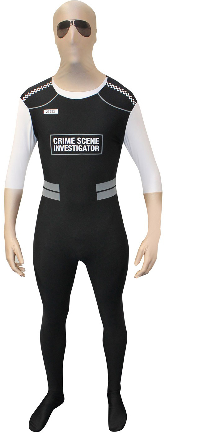 Crime Scene Investigator Morphsuit (Adult Large) image