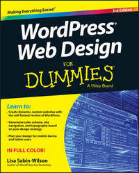 WordPress Web Design For Dummies by Lisa Sabin-Wilson